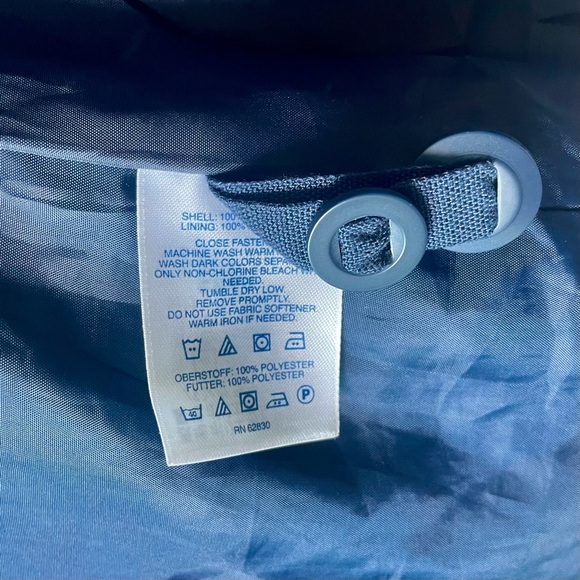 Land’s End | NWOT Navy Rain Coat - Picture 6 of 7